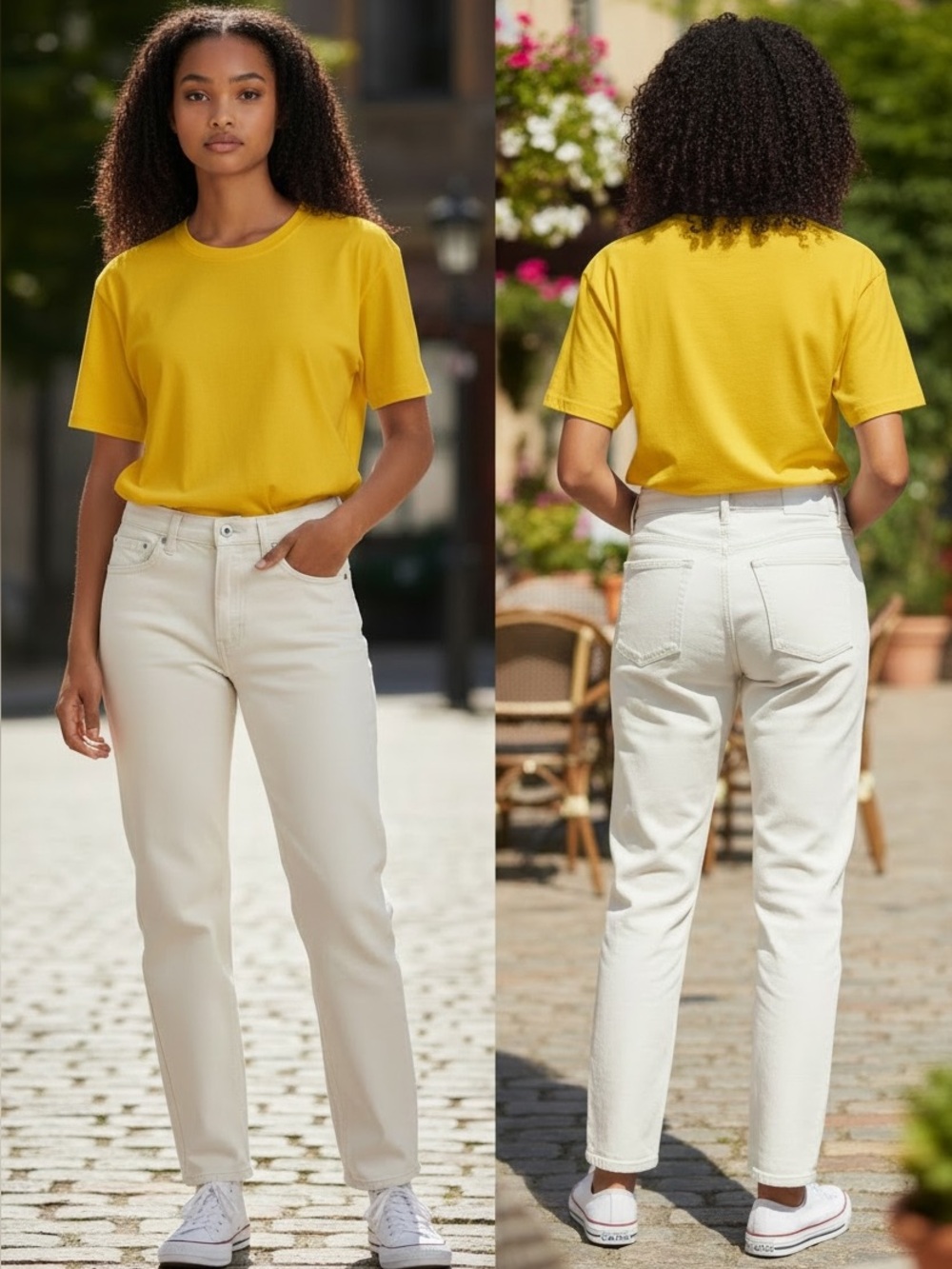 ✨👖 EVERLANE JEANS 👖✨
😍 Ecru/Ivory Color — Goes With EVERYTHING in Your Closet! 🤍